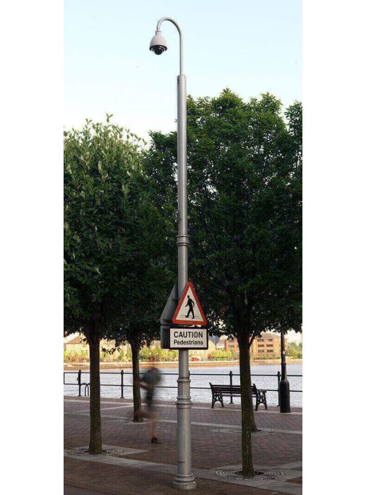 Light pole security camera discount