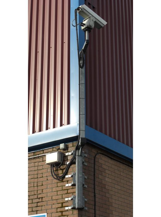 Square shop security camera