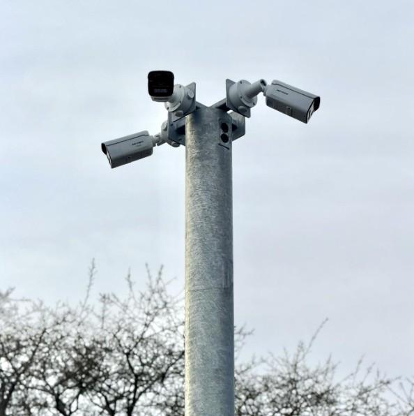 Reliable CCTV Solutions in Action: WEC Poles at Customer Sites