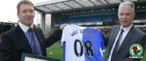 WEC Group sponsor Blackburn Rovers Football Club