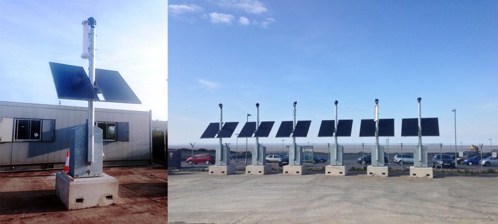 Bespoke Pole Solution Delivered by WEC CCTV