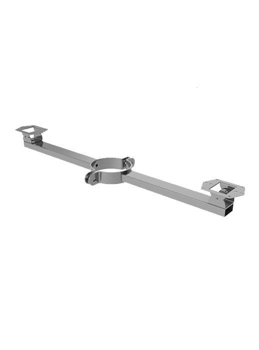 Fixed Twin Camera Pole Mount WEC CCTV